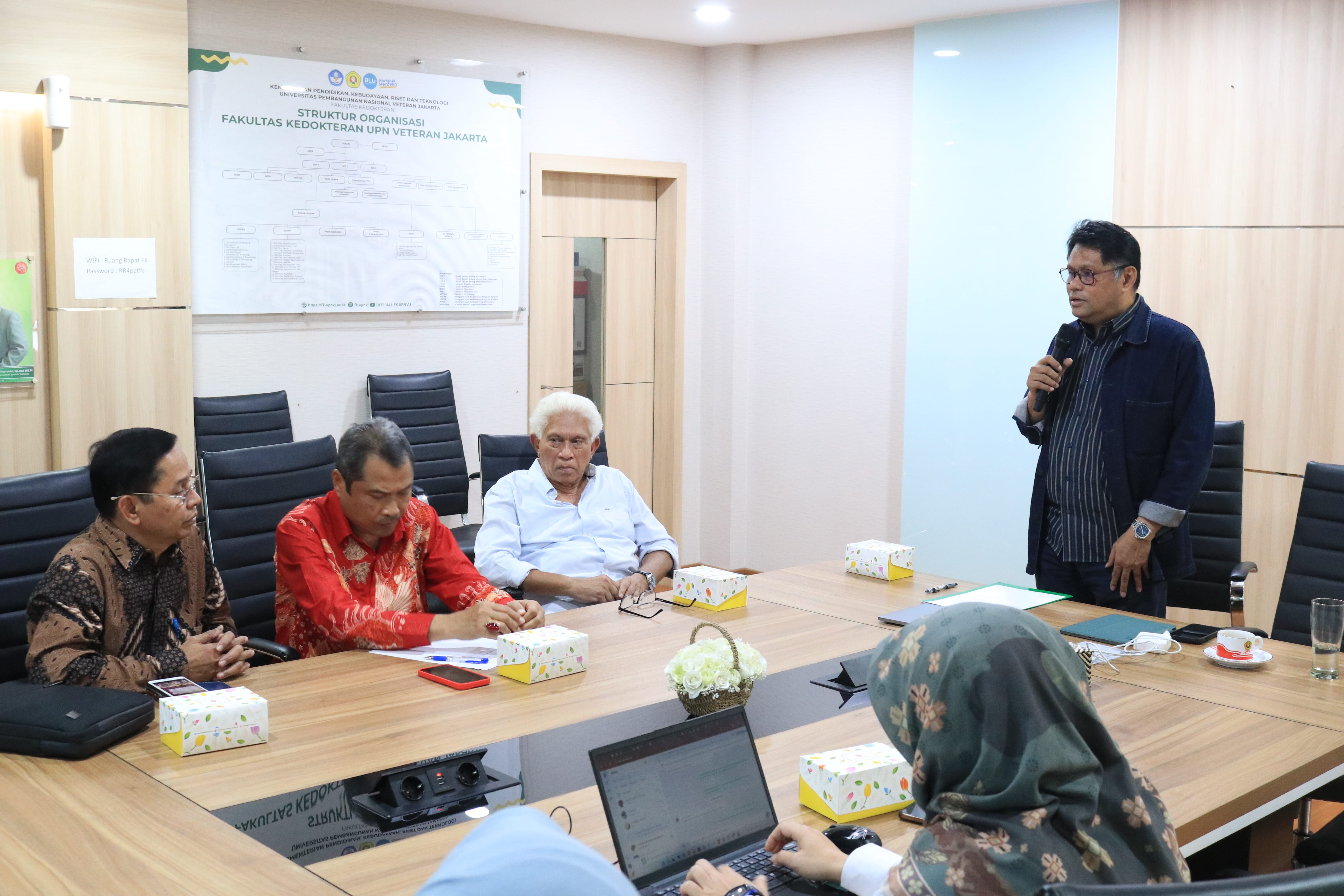 Fakultas Kedokteran UPN “Veteran” Jakarta Terima Kunjungan Universitas Teuku Umar